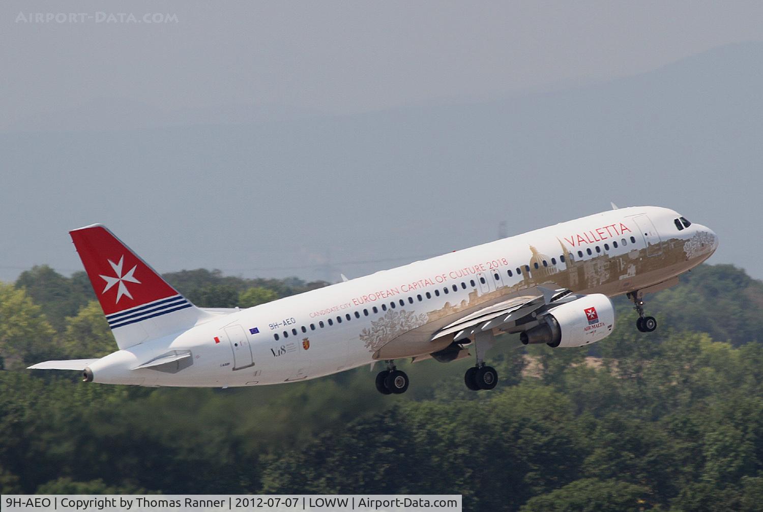 9H-AEO, 2006 Airbus A320-214 C/N 2768, Air Malta Airbus A320