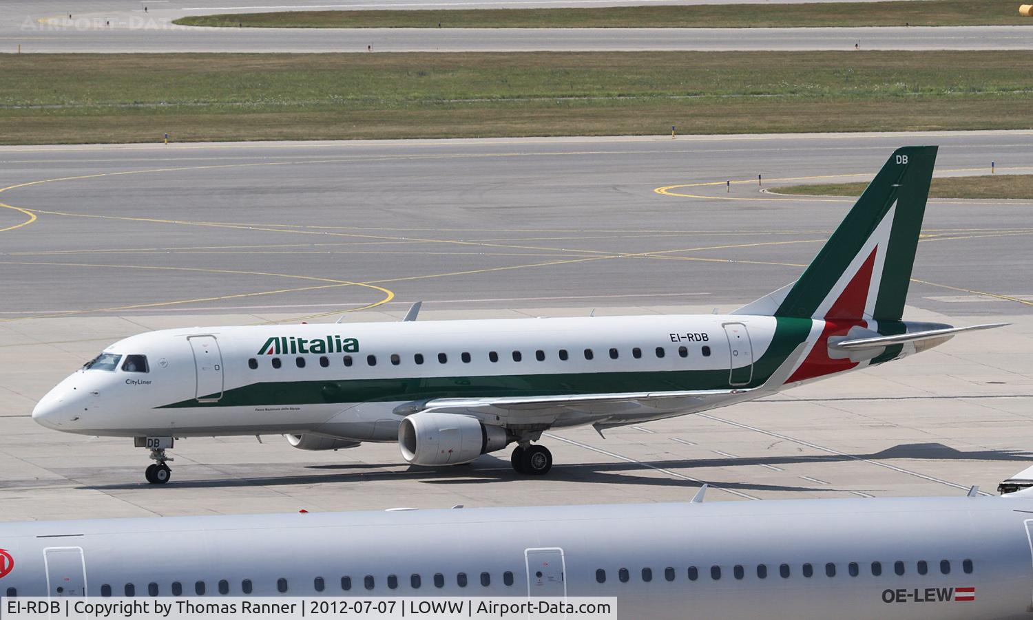 EI-RDB, 2011 Embraer 175LR (ERJ-170-200LR) C/N 17000331, Alitalia Embraer 170