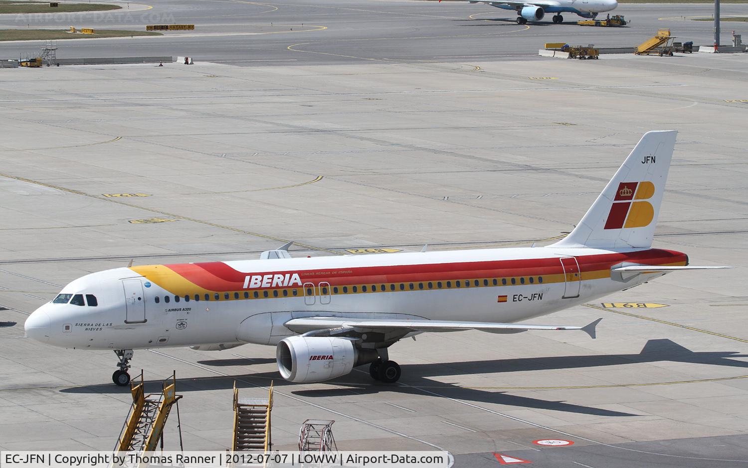 EC-JFN, 2005 Airbus A320-214 C/N 2391, Iberia Airbus A320