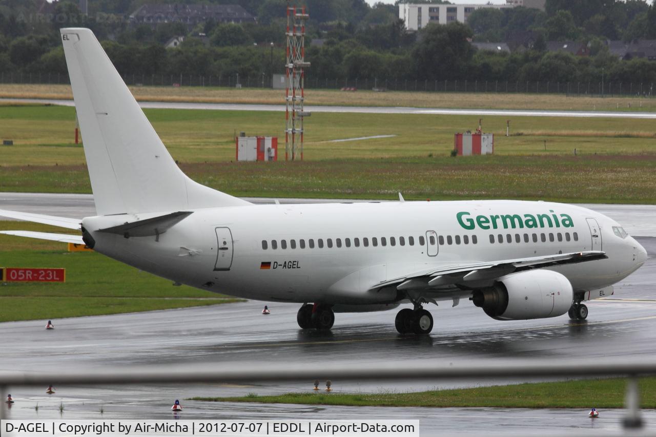 D-AGEL, 1997 Boeing 737-75B C/N 28110, Germania, Boeing 737-75B, CN: 28110/0005