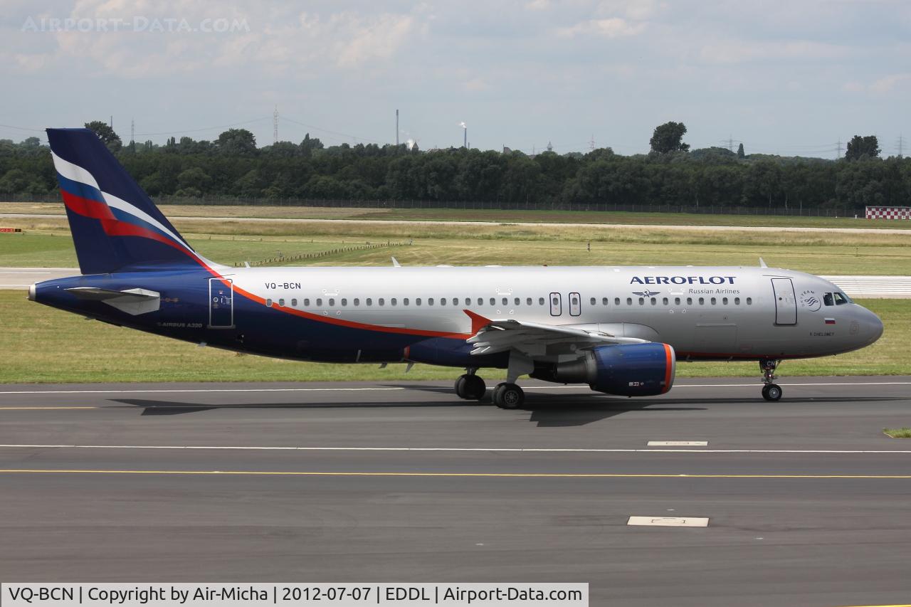 VQ-BCN, 2009 Airbus A320-214 C/N 3954, Aeroflot, Airbus A320-214, CN: 3954, Name: V. Chelomey