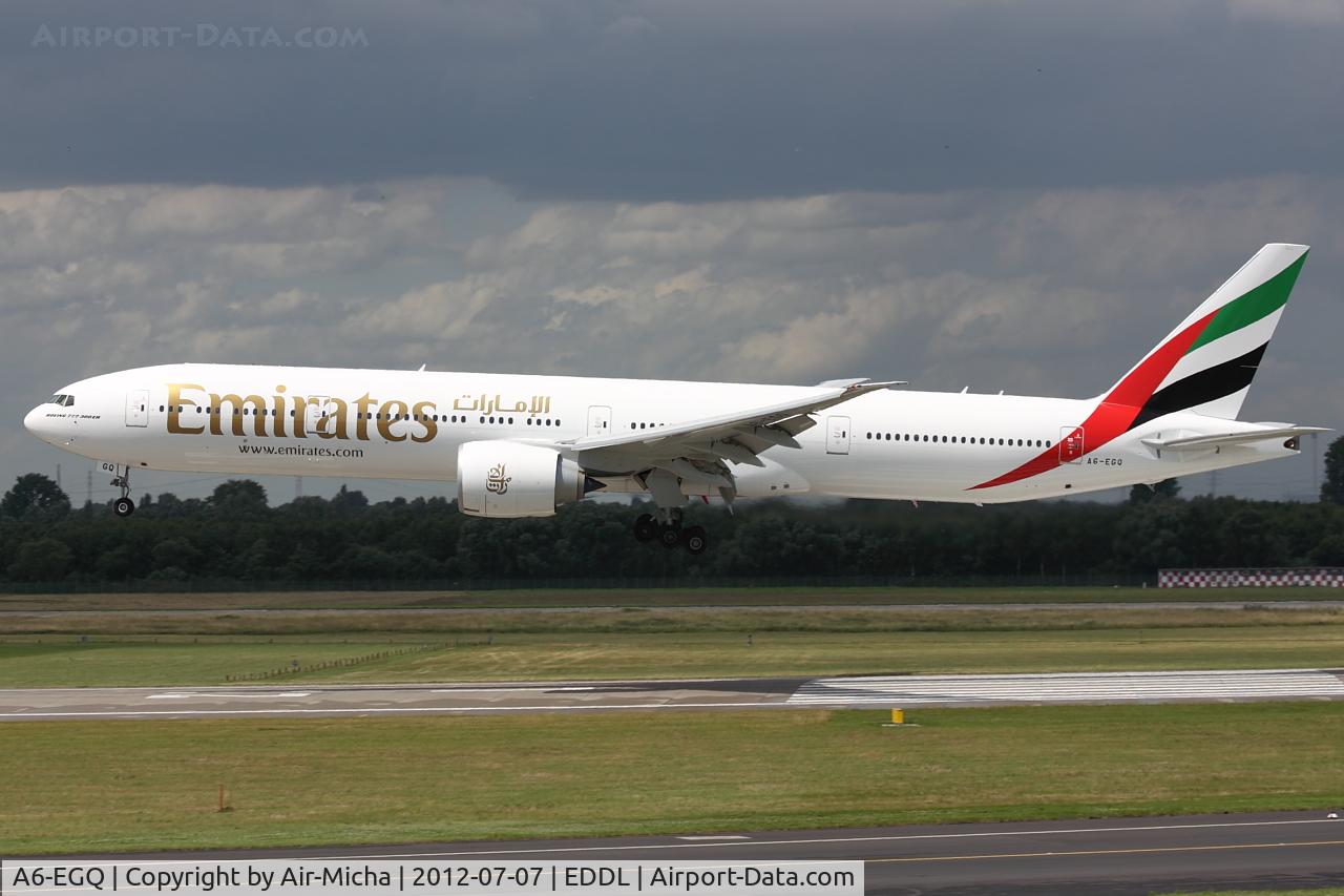 A6-EGQ, 2012 Boeing 777-31H/ER C/N 41076, Emirates, Boeing 777-31HER, CN: 41076/1014