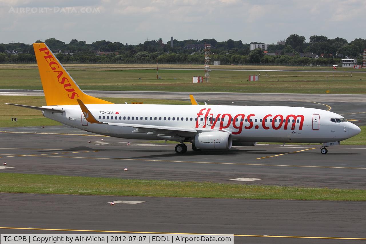 TC-CPB, 2012 Boeing 737-82R C/N 38177, Pegasus Airlines, Boeing 737-82R (WL), CN: 38177/3947, Name: Doga