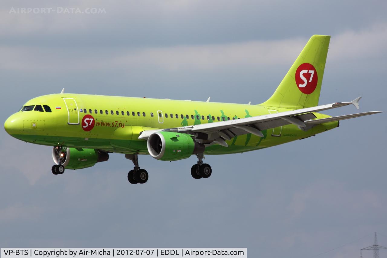 VP-BTS, 2000 Airbus A319-114 C/N 1164, S7 Airlines, Airbus A319-114, CN: 1164