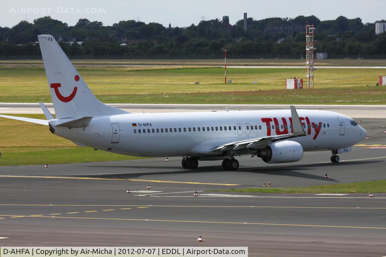 D-AHFA, 1997 Boeing 737-8K5 C/N 27981, Tuifly, Boeing 737-8K5 (WL), CN: 27981/0007