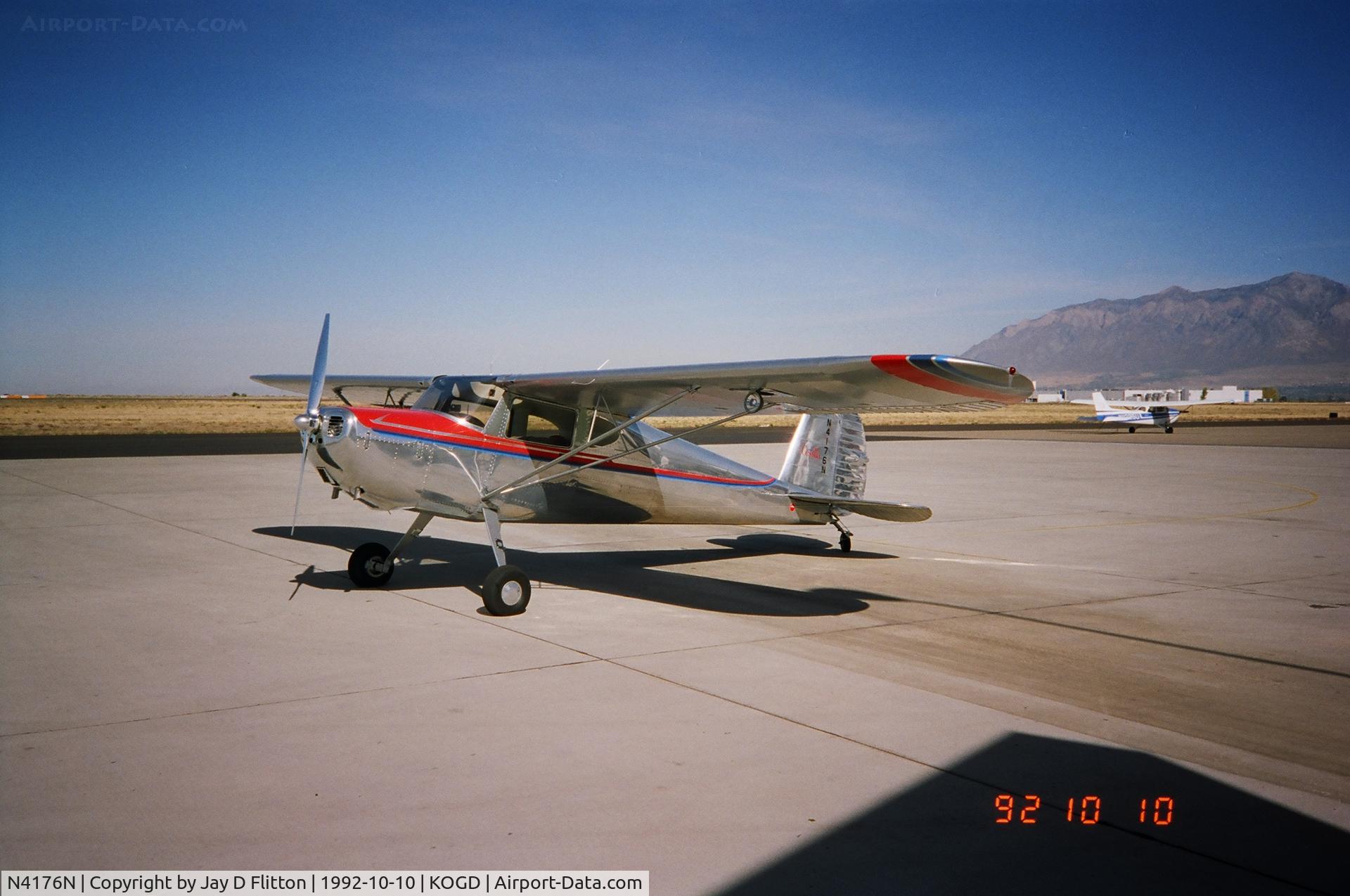 N4176N, 1947 Cessna 120 C/N 13647, Nice little airplane for fun flying.
