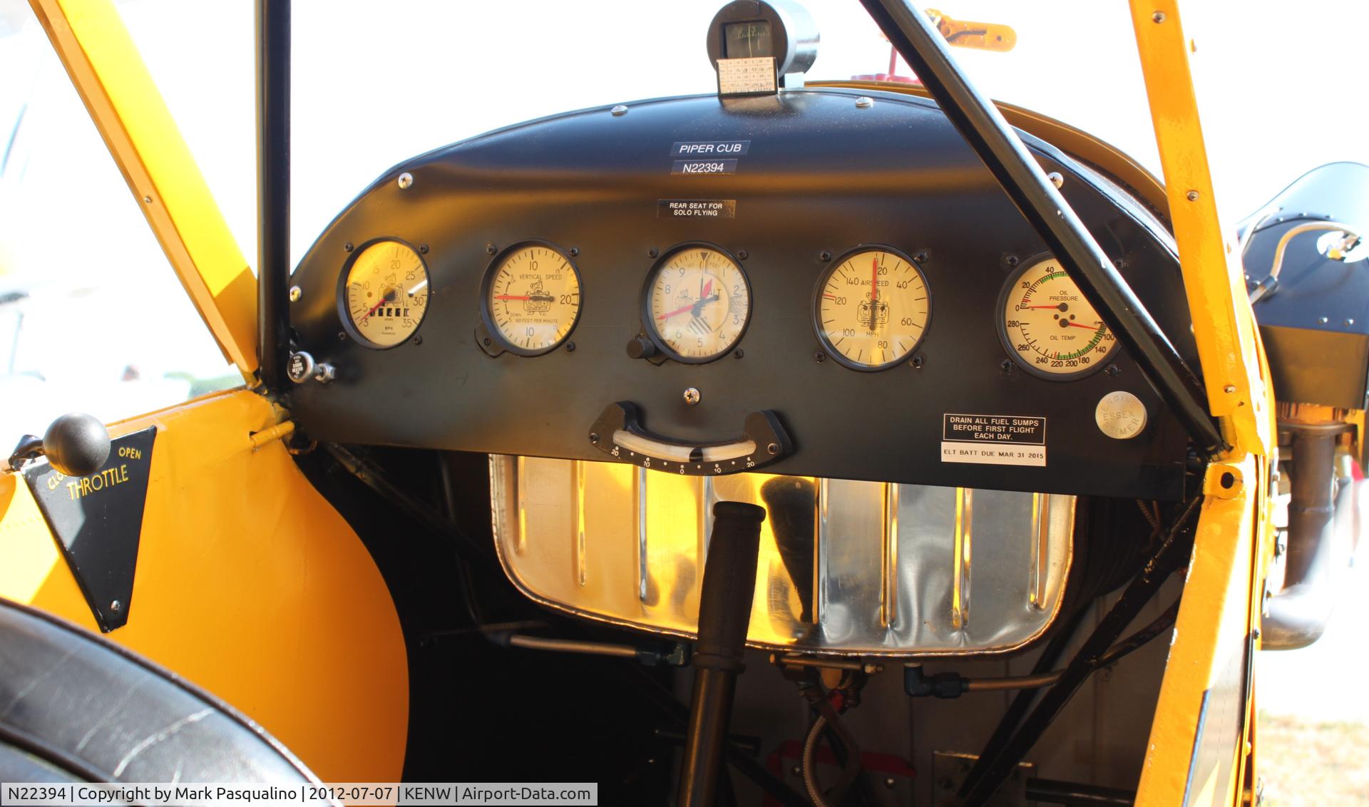 N22394, Piper J3C-65 Cub Cub C/N 20043, Piper J3C-65