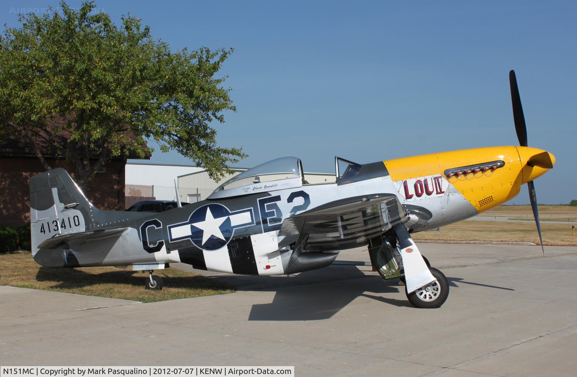 N151MC, 1968 North American F-51D Mustang Mustang C/N AF6722581, North American P-51D