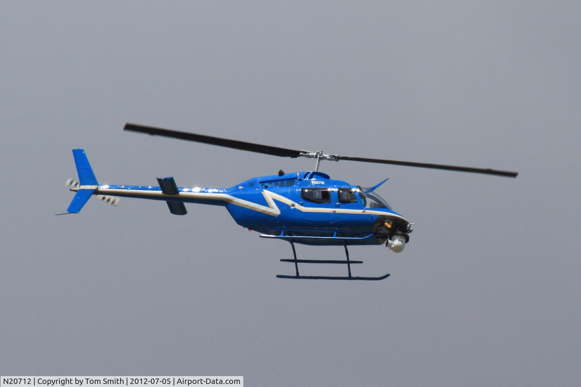 N20712, Bell OH-58C C/N 69-16226, Taken in Oklahoma City. Is that a FLIR unit mounted under the nose?