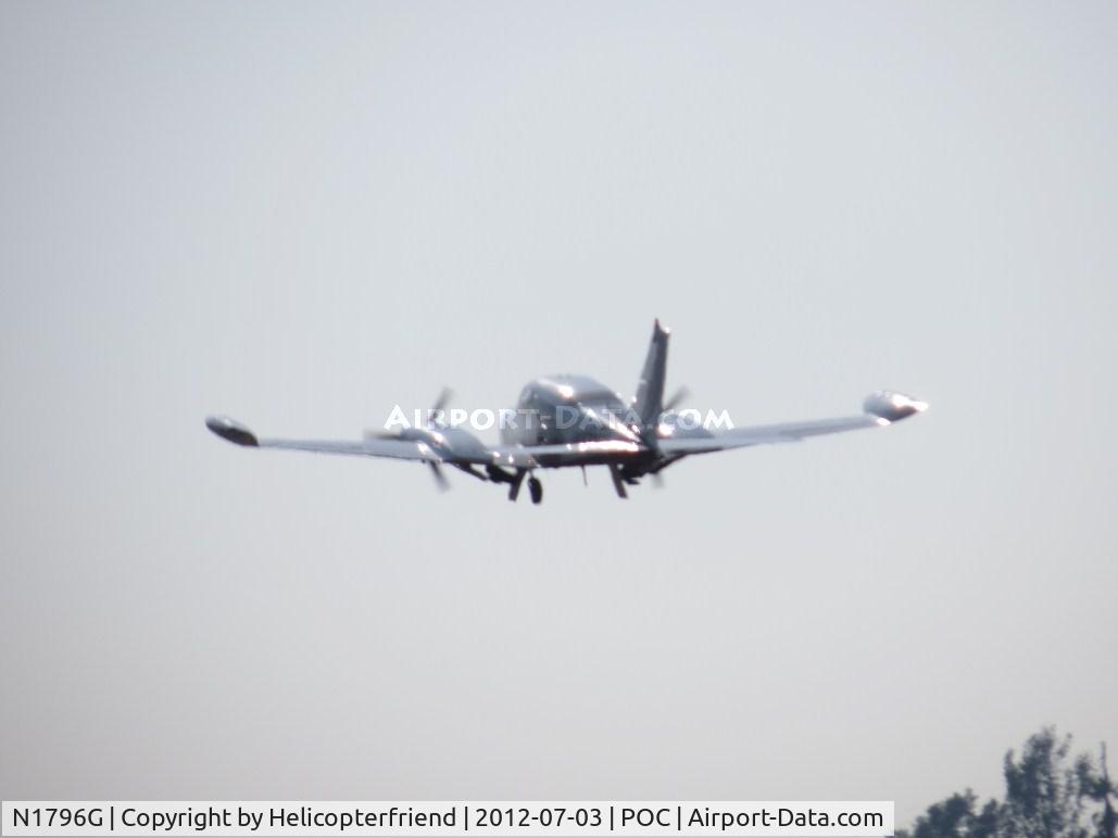 N1796G, 1975 Cessna 310R C/N 310R0048, Climbing out and retracting gear