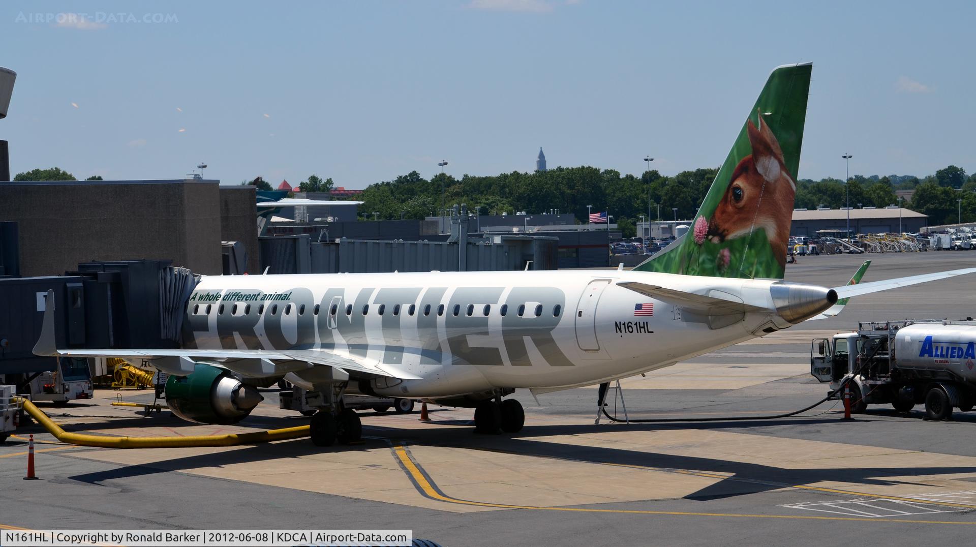 N161HL, 2007 Embraer 190LR (ERJ-190-100LR) C/N 19000154, DCA, VA