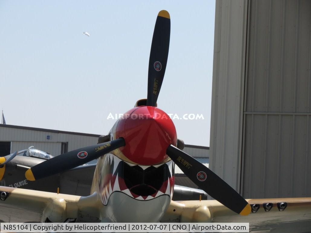 N85104, Curtiss P-40N-5CU Kittyhawk C/N 28954/F858, Allison V-1710-81