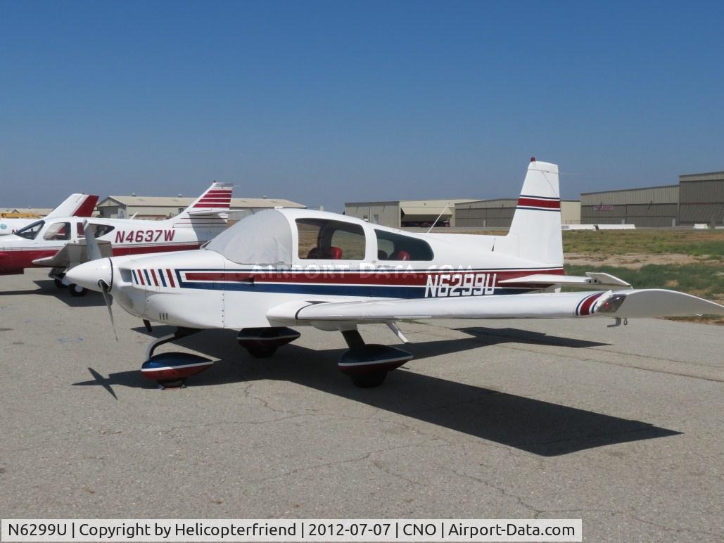 N6299U, 1975 Grumman American AA-5 Traveler C/N AA5-0782, On static display
