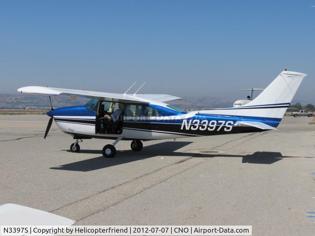 N3397S, 1969 Cessna 210J Centurion C/N 21059197, On static display
