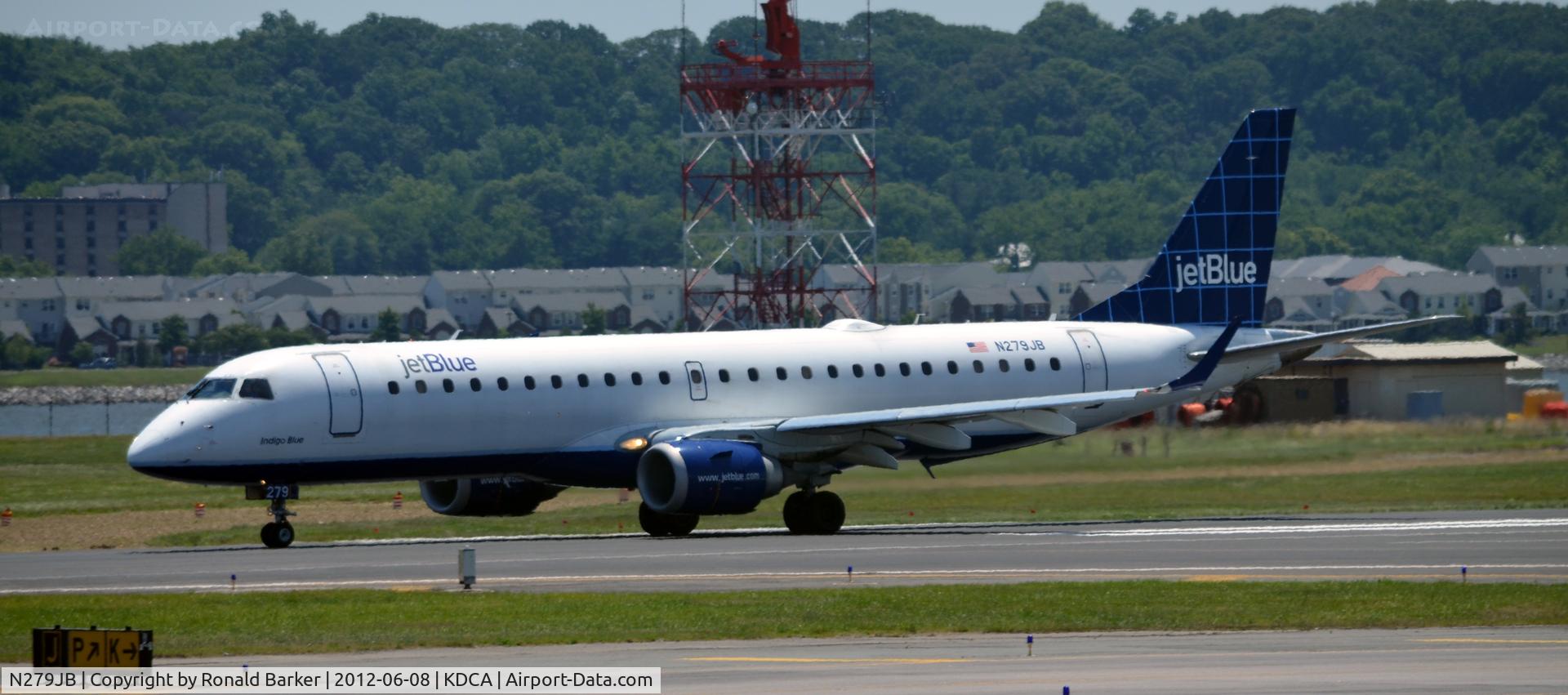 N279JB, 2007 Embraer 190AR (ERJ-190-100IGW) C/N 19000090, DCA, VA