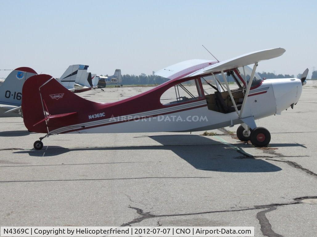N4369C, 1956 Champion 7EC C/N 7EC-393, Parked and on display