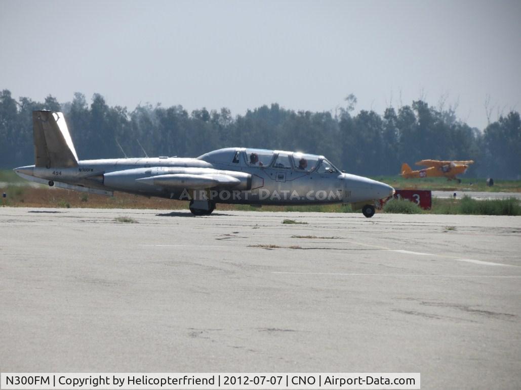 N300FM, Fouga CM-170R Magister C/N 494, Preflighting before taxiing to runway