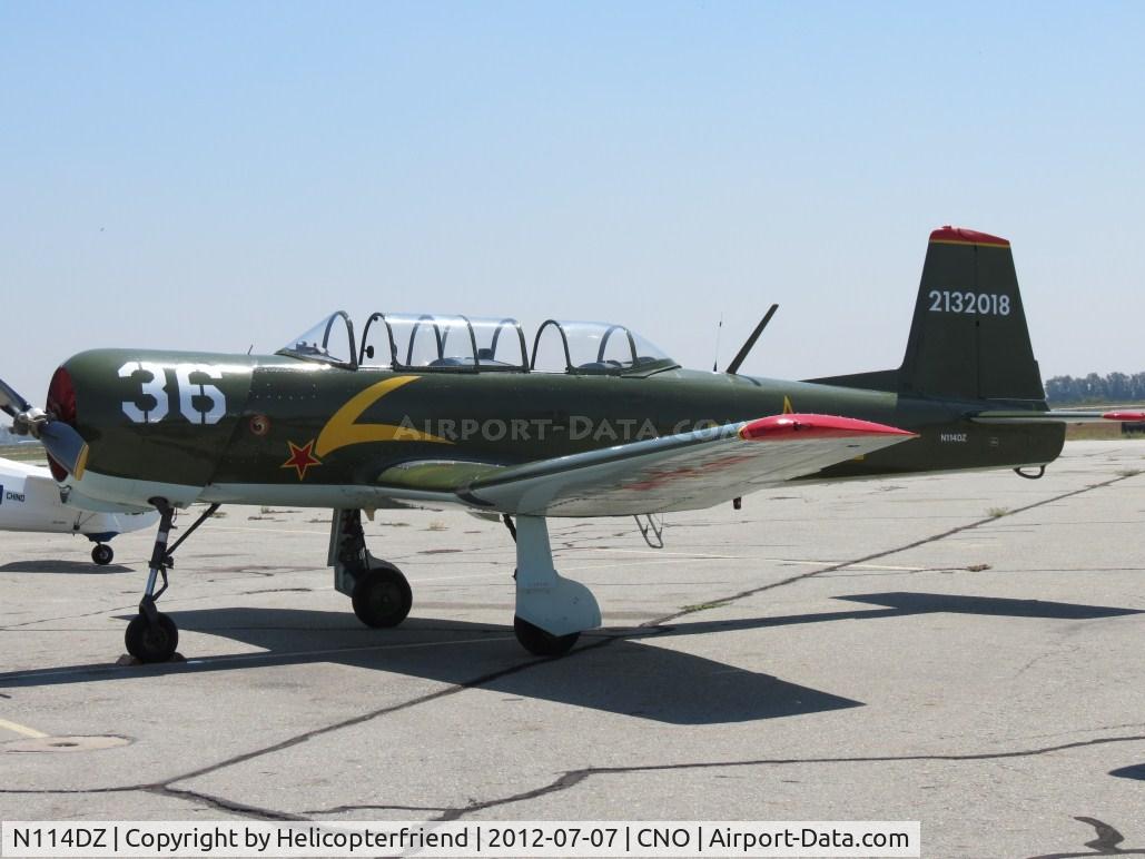 N114DZ, 1967 Nanchang CJ-6A C/N 2132018, On display