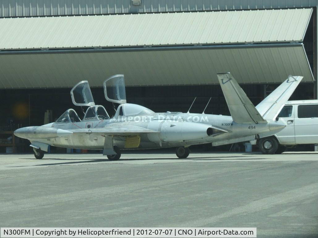 N300FM, Fouga CM-170R Magister C/N 494, Waiting for tote to take her home to her hanger