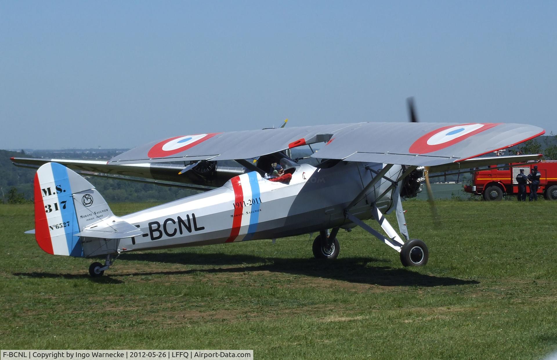 F-BCNL, Morane-Saulnier MS.317 C/N 6527, Morane-Saulnier Ms.317 at the Meeting Aerien 2012, La-Ferte-Alais