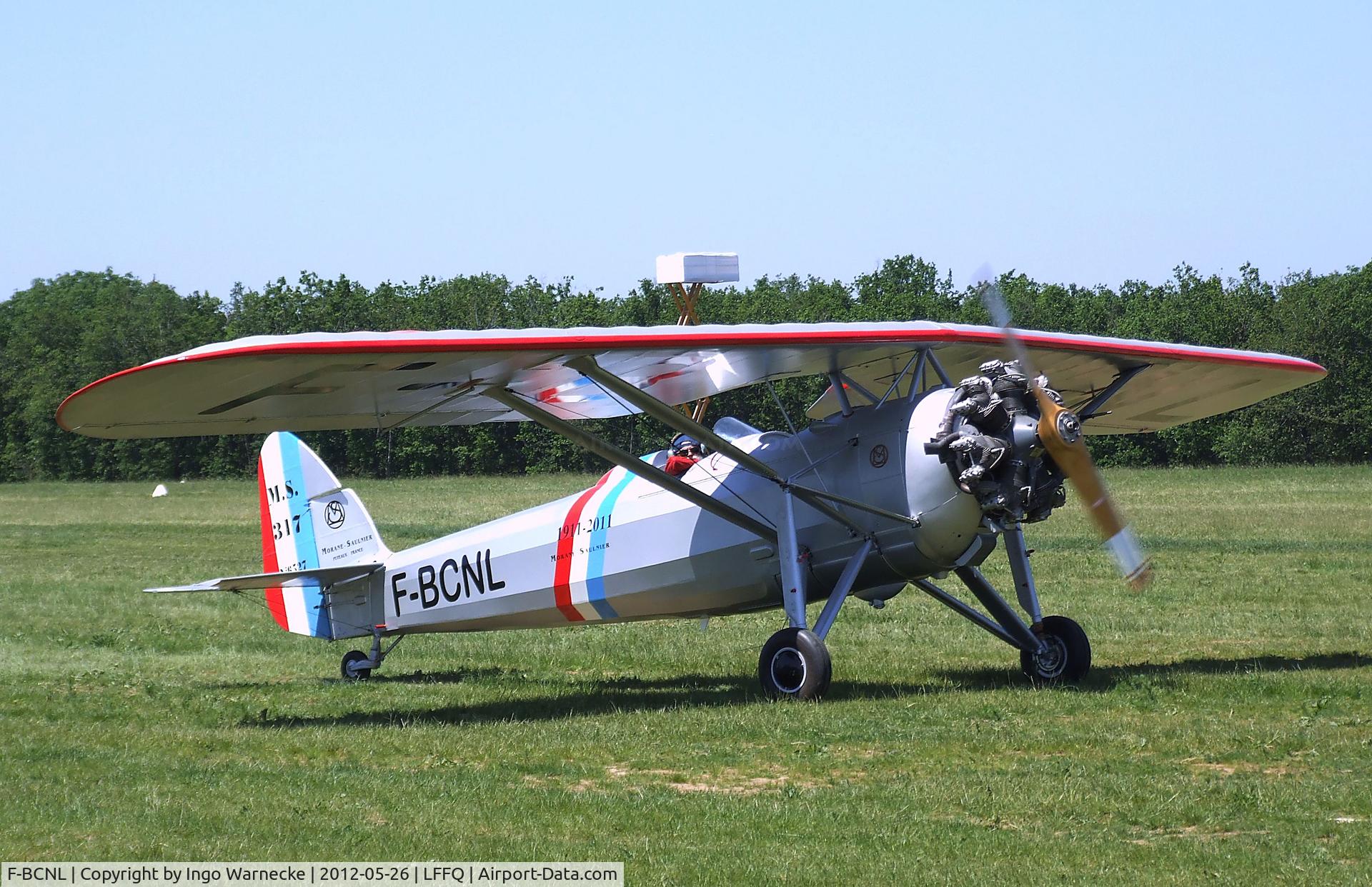 F-BCNL, Morane-Saulnier MS.317 C/N 6527, Morane-Saulnier MS.317 at the Meeting Aerien 2012, La-Ferte-Alais