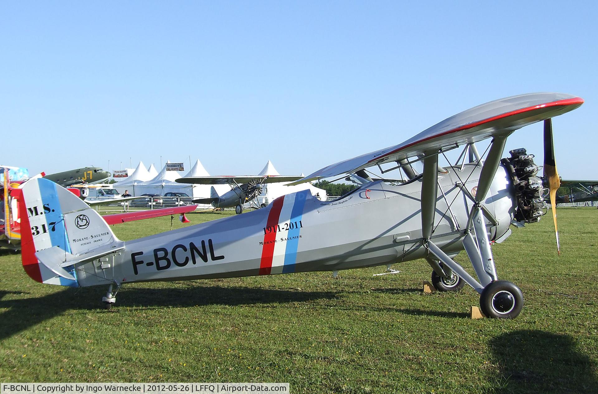 F-BCNL, Morane-Saulnier MS.317 C/N 6527, Morane-Saulnier MS.317 at the Meeting Aerien 2012, La-Ferte-Alais