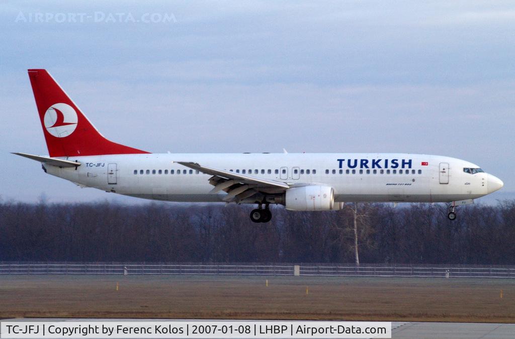 TC-JFJ, 1999 Boeing 737-8F2 C/N 29772, Ferihegy