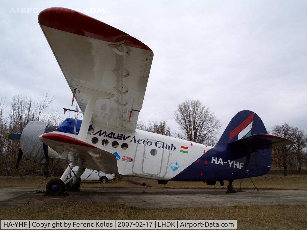 HA-YHF, 1988 PZL-Mielec AN-2PF C/N 1G224-13, Dunakeszi