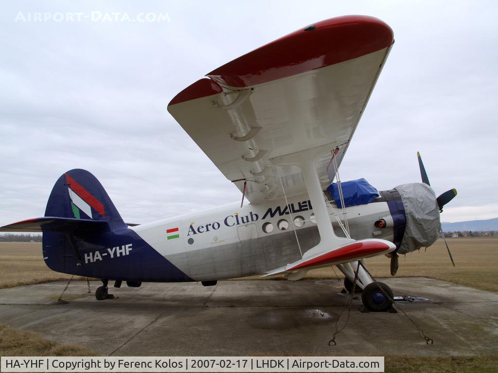 HA-YHF, 1988 PZL-Mielec AN-2PF C/N 1G224-13, Dunakeszi