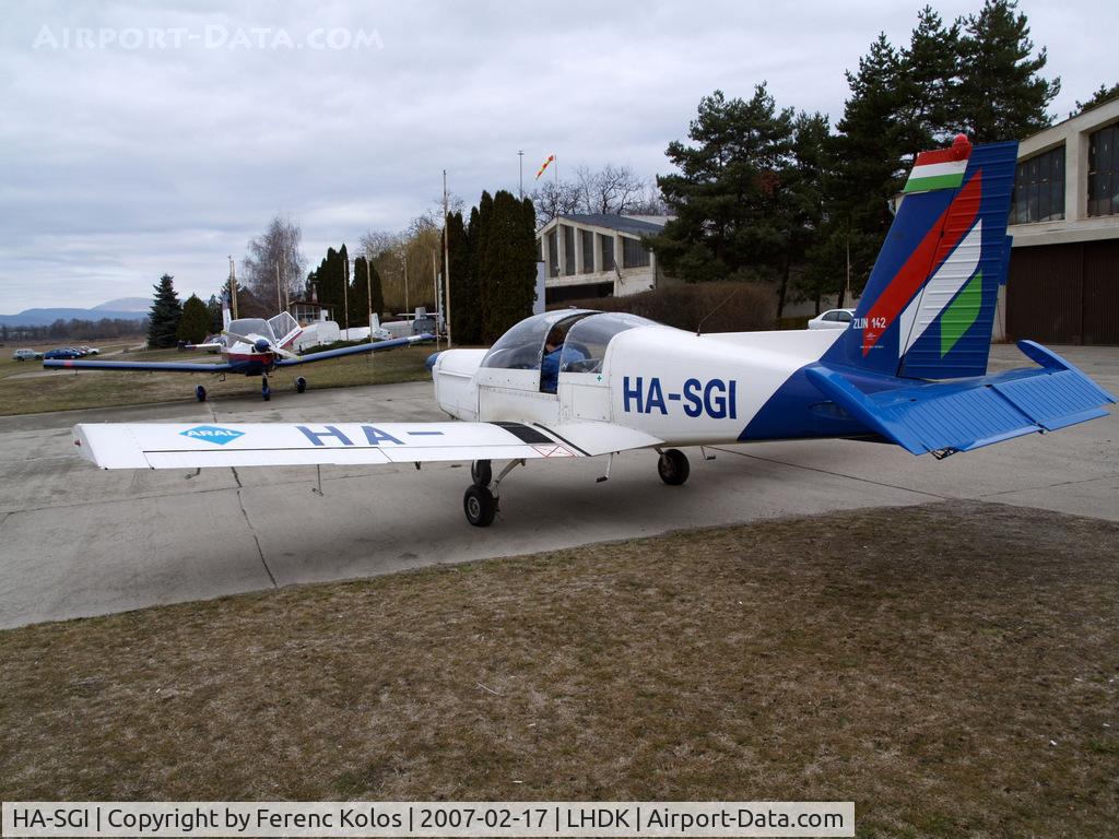 HA-SGI, 1983 Zlin Z-142 C/N 0314, Dunakeszi