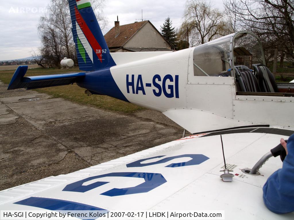 HA-SGI, 1983 Zlin Z-142 C/N 0314, Dunakeszi