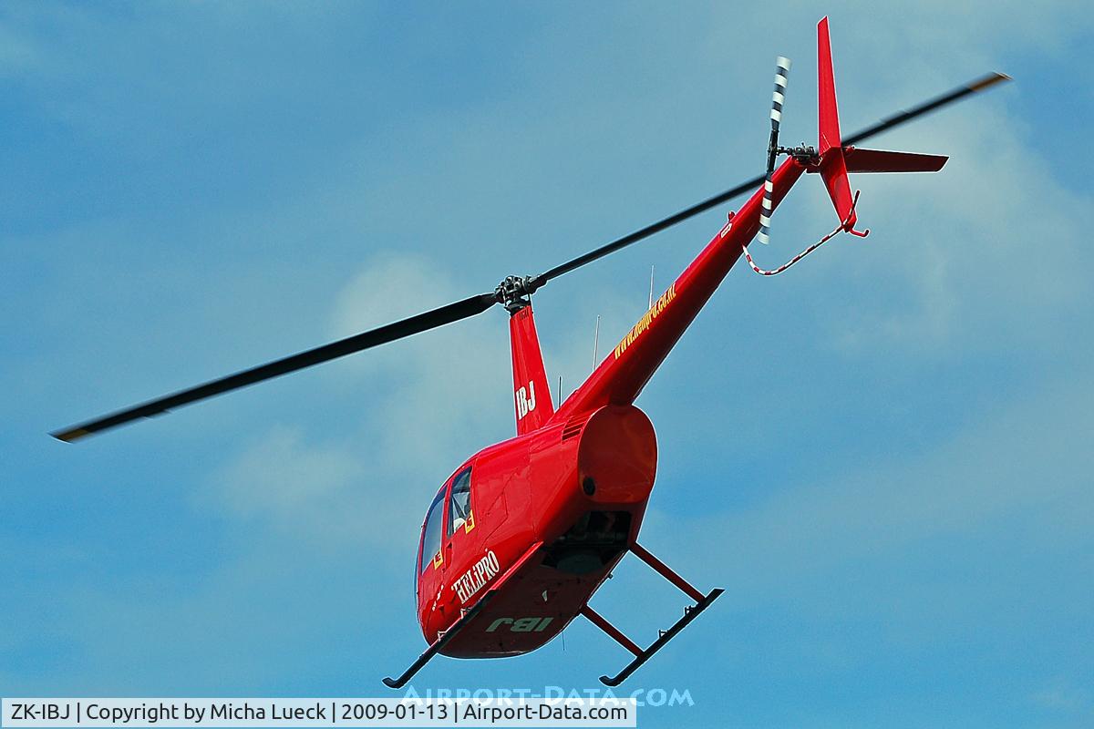 ZK-IBJ, Robinson R44 C/N 1008, Wellington Harbour