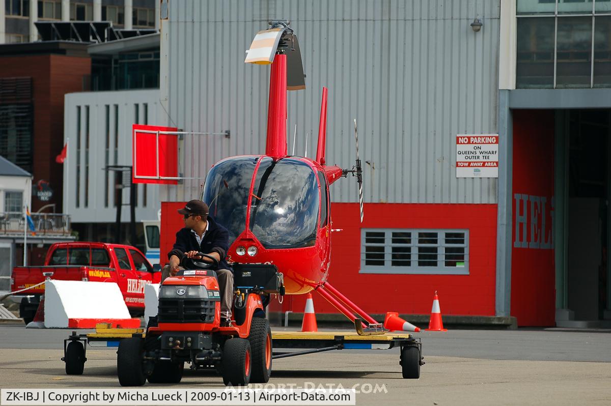 ZK-IBJ, Robinson R44 C/N 1008, Wellington Harbour