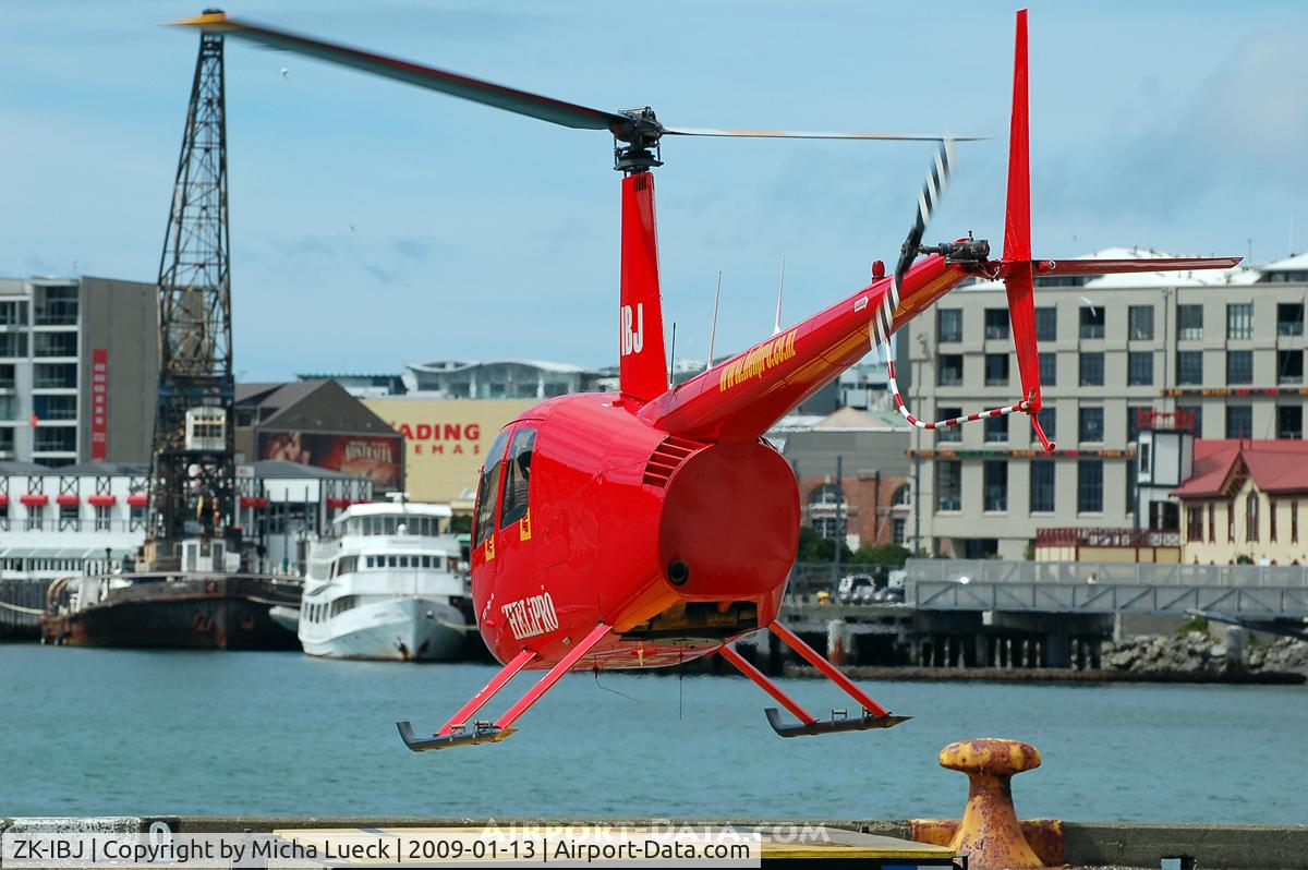 ZK-IBJ, Robinson R44 C/N 1008, Wellington Harbour