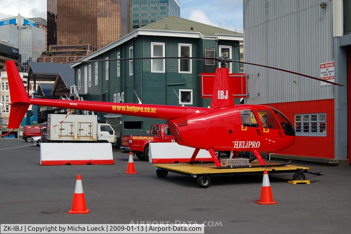ZK-IBJ, Robinson R44 C/N 1008, Wellington Harbour