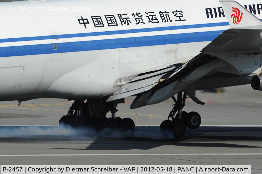 B-2457, 2002 Boeing 747-412/BCF C/N 27067, Air China Boeing 747-400