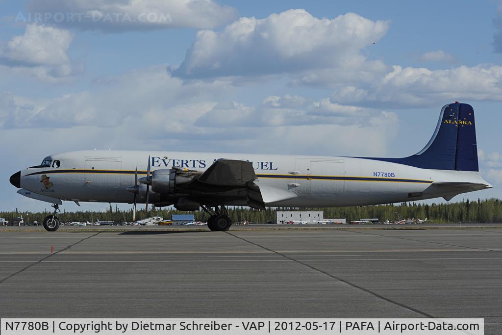 N7780B, 1957 Douglas DC-6A C/N 45372, Everts DC6