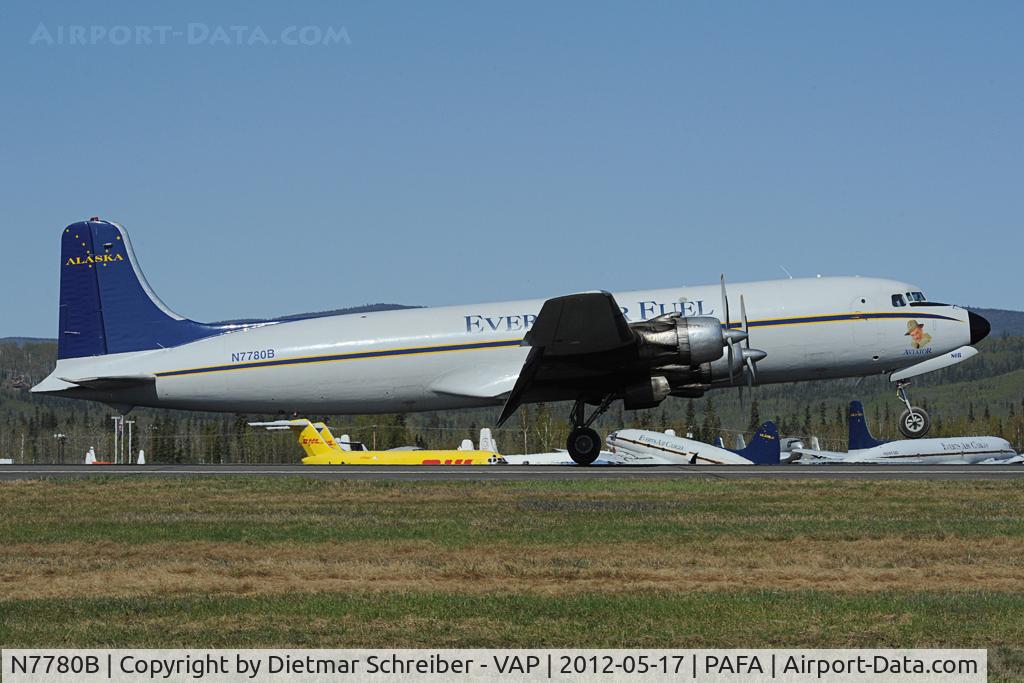 N7780B, 1957 Douglas DC-6A C/N 45372, Everts DC6
