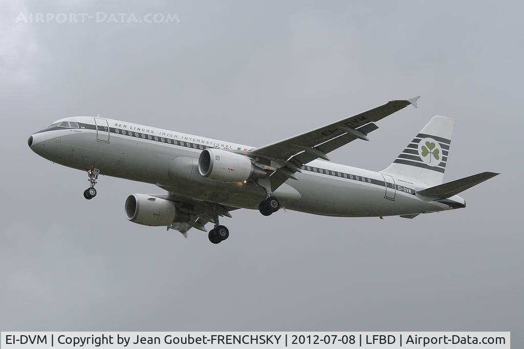 EI-DVM, 2011 Airbus A320-214 C/N 4634, Aer Lingus from Dublin landing 23
