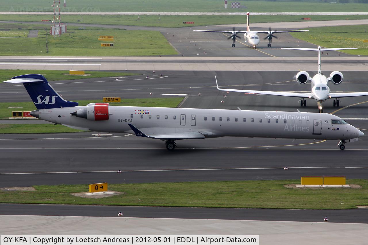 OY-KFA, 2008 Bombardier CRJ-900 (CL-600-2D24) C/N 15206, SAS CRJ