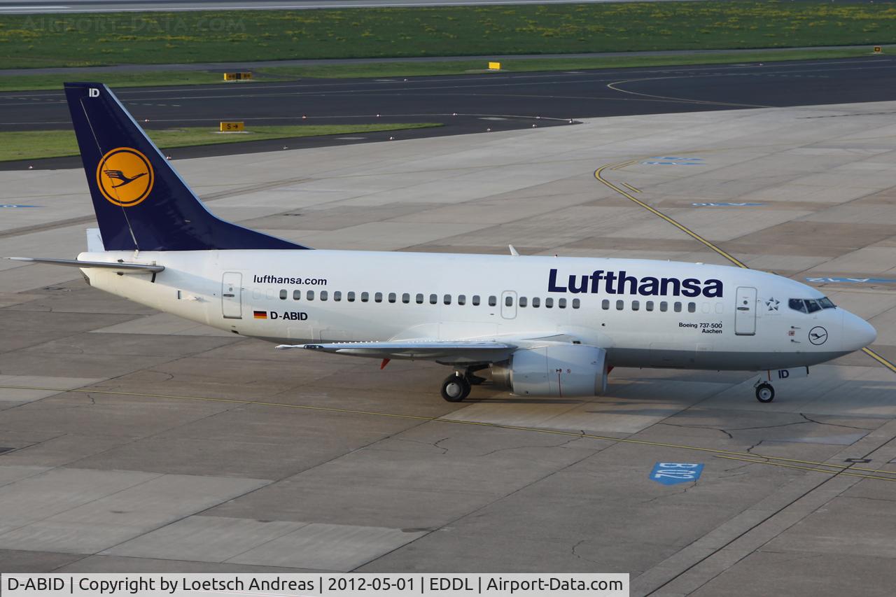 D-ABID, 1990 Boeing 737-530 C/N 24818, DLH3226 Dusseldorf to Paris, Charles de Gaulle (CDG)