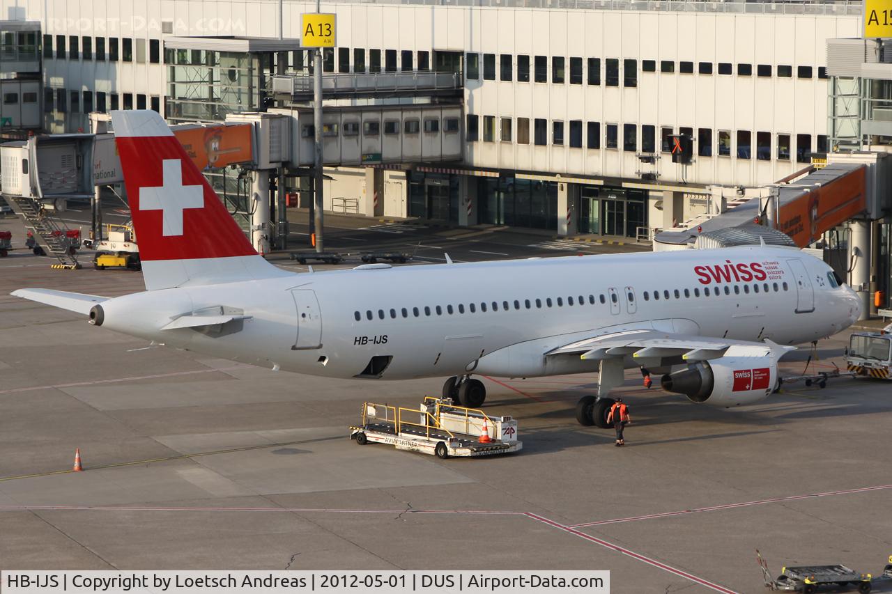 HB-IJS, 1998 Airbus A320-214 C/N 782, SWR1027 Dusseldorf to Zurich (ZRH)
