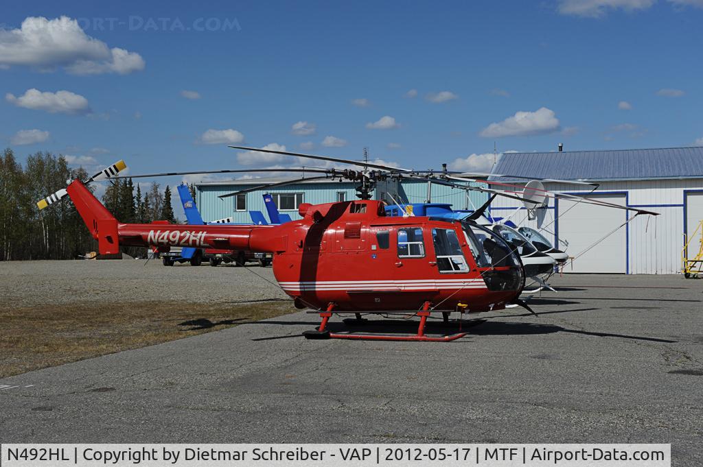N492HL, 1988 MBB Bo-105CBS C/N S-803, MBB B0105