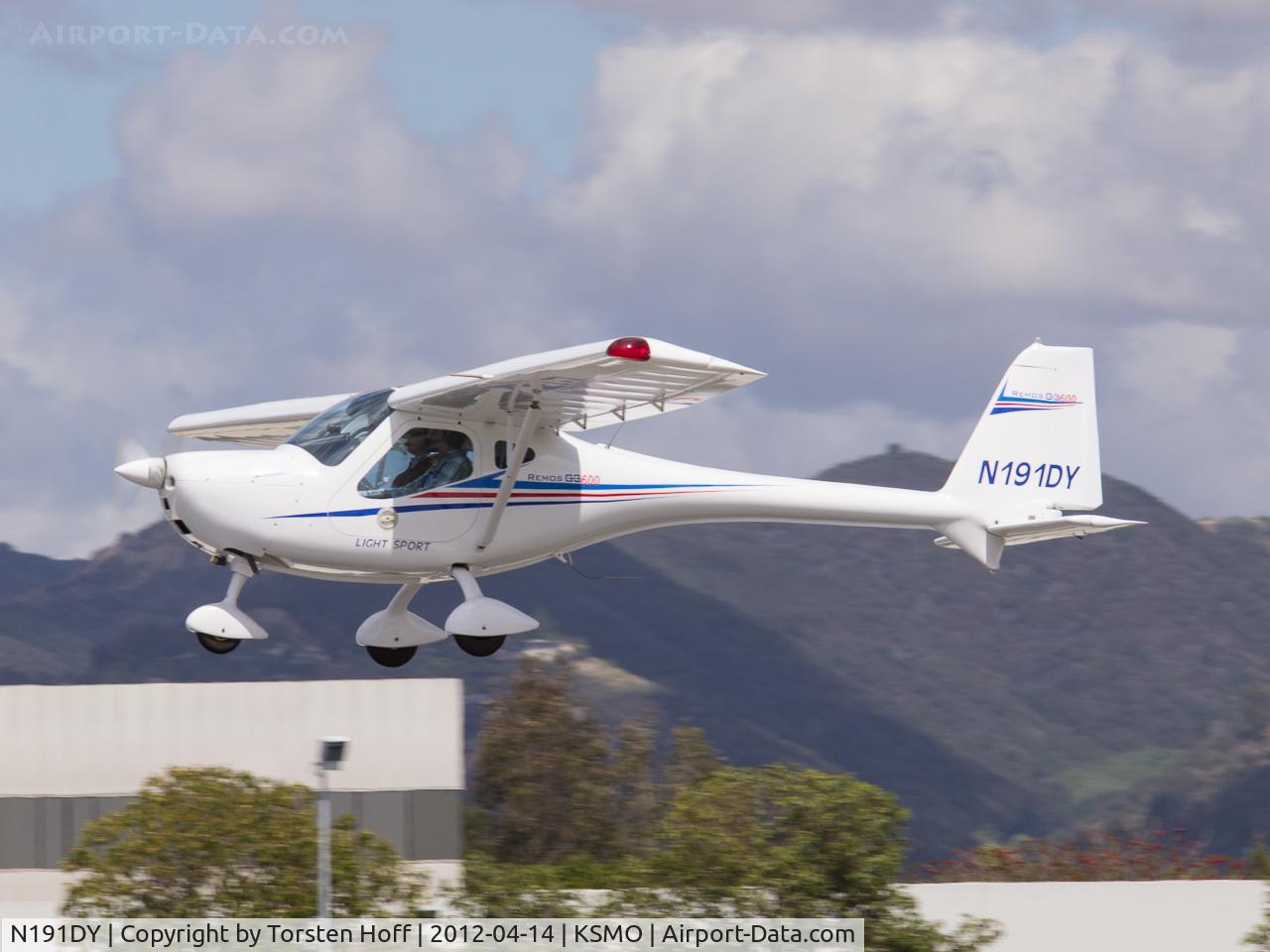 N191DY, 2007 Remos G-3/600 Mirage C/N 191, N191DY departing from RWY 21