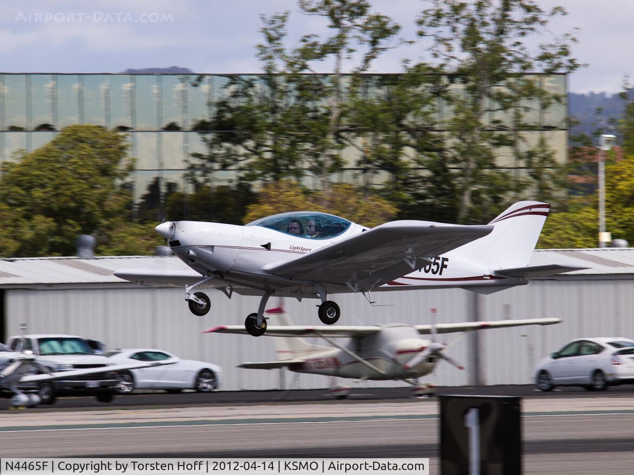 N4465F, 2008 CZAW SportCruiser C/N 08SC142, N4465F departing from RWY 21
