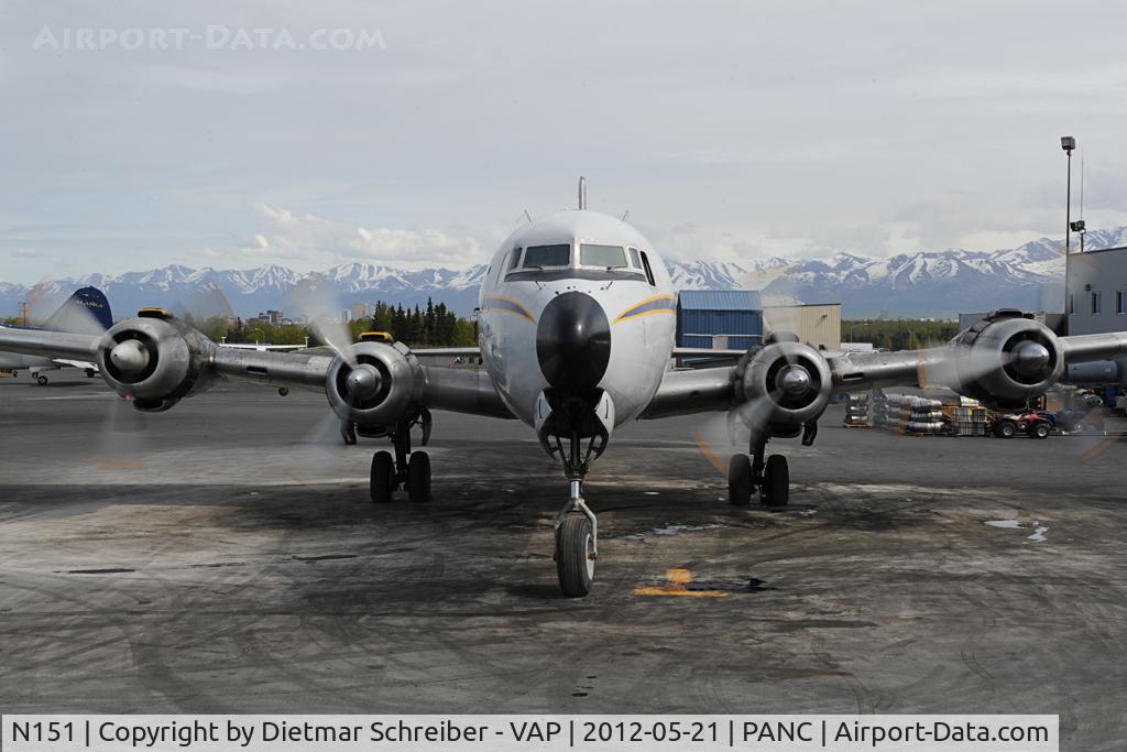 N151, 1958 Douglas DC-6B C/N 45496, Everts DC6