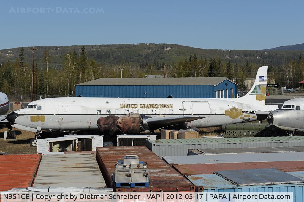N951CE, 1952 Douglas VC-118B Liftmaster (R6D-1) C/N 43696, Everts DC6