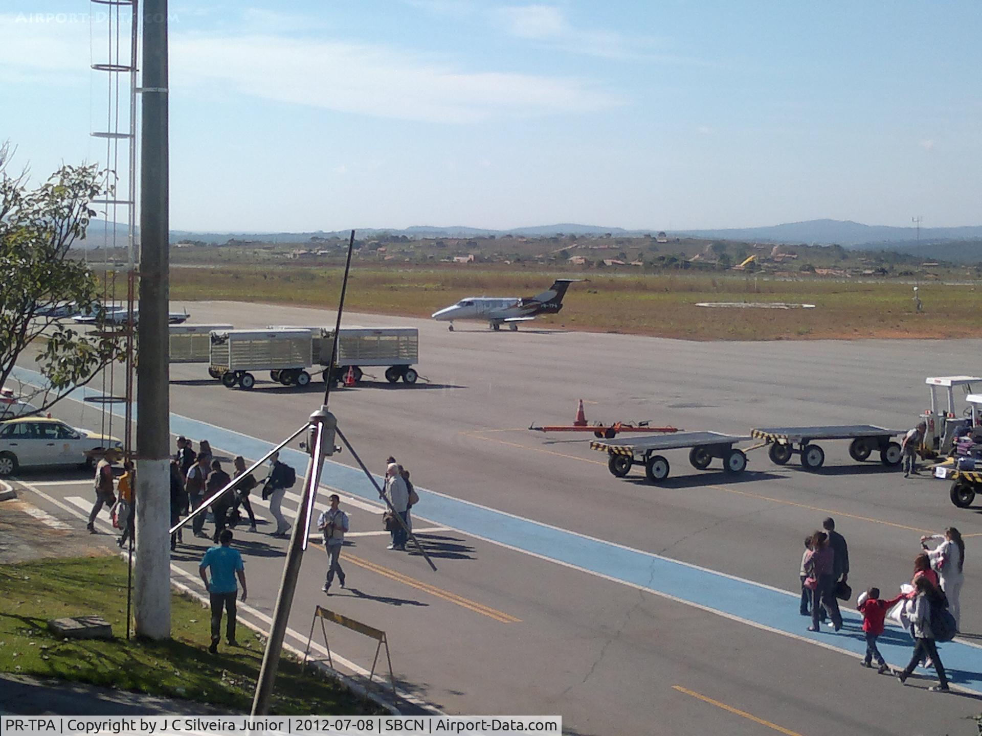 PR-TPA, 2010 Embraer EMB-500 Phenom 100 C/N 50000155, The Phenom 100 arrived at Caldas Novas Airport