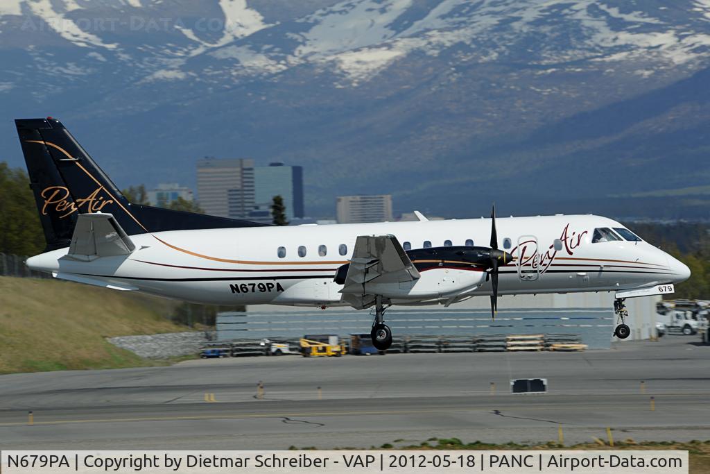 N679PA, 1993 Saab 340B C/N 340B-345, Penair Saab 340