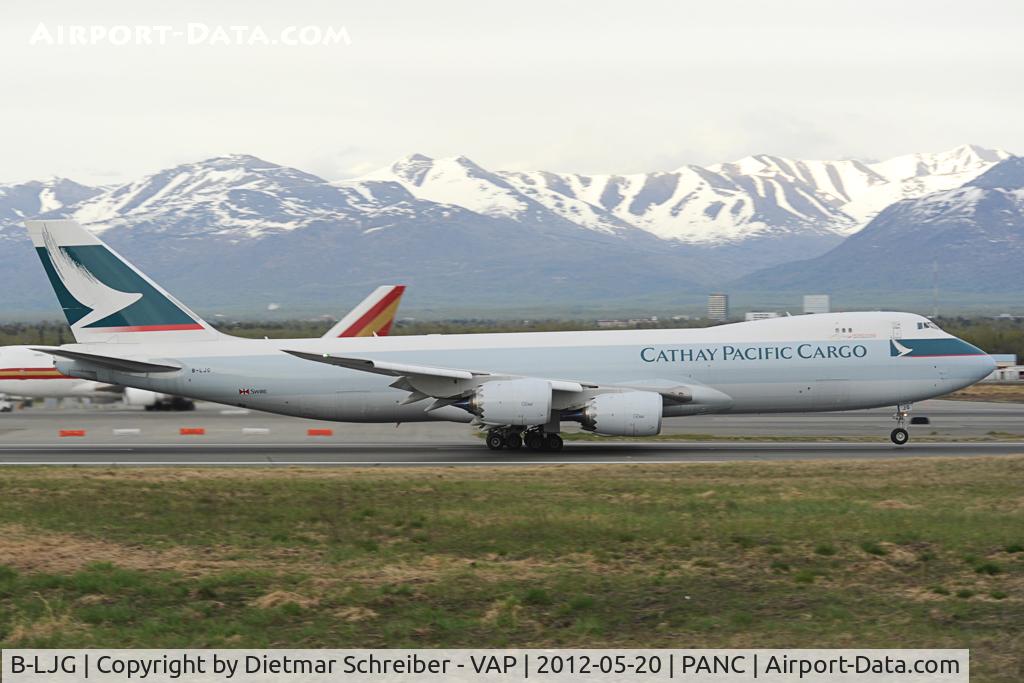 B-LJG, 2012 Boeing 747-867F C/N 39244, Cathay Pacific Boeing 747-8
